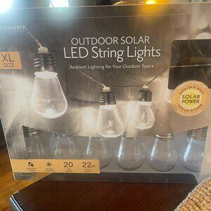 Outdoor Solar LED XL string lights